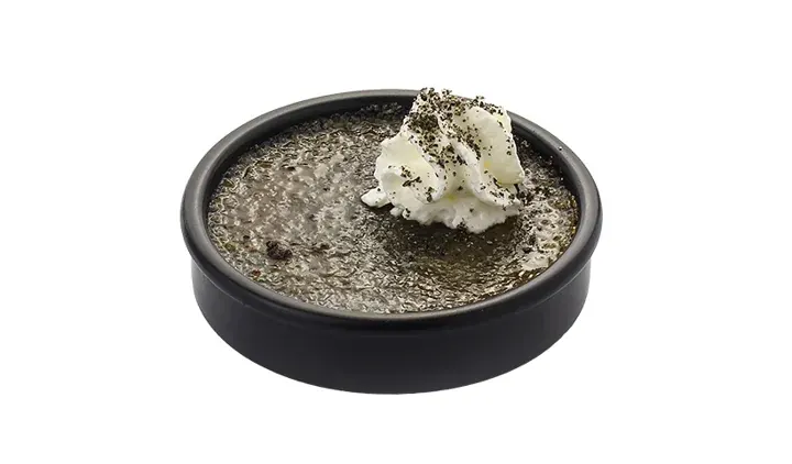 Crème Brulée au Sésame noir